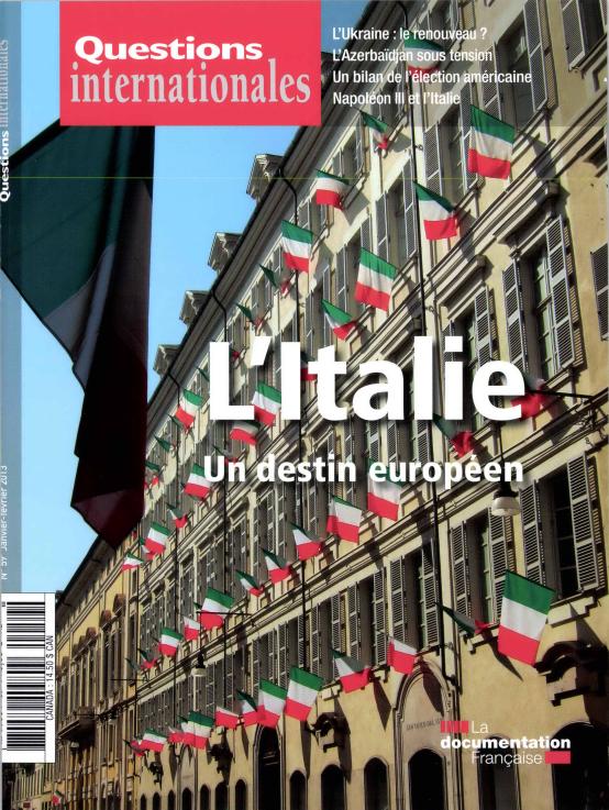 L’Italie, un destin européen